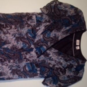 Paisley print blouse